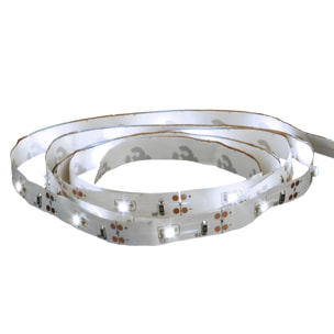 Ruban LED "Lumy" à pile blanc L130cm