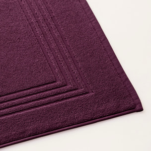 Tapis de Bain Coton Peigné - 920 g/m2 VIOLET