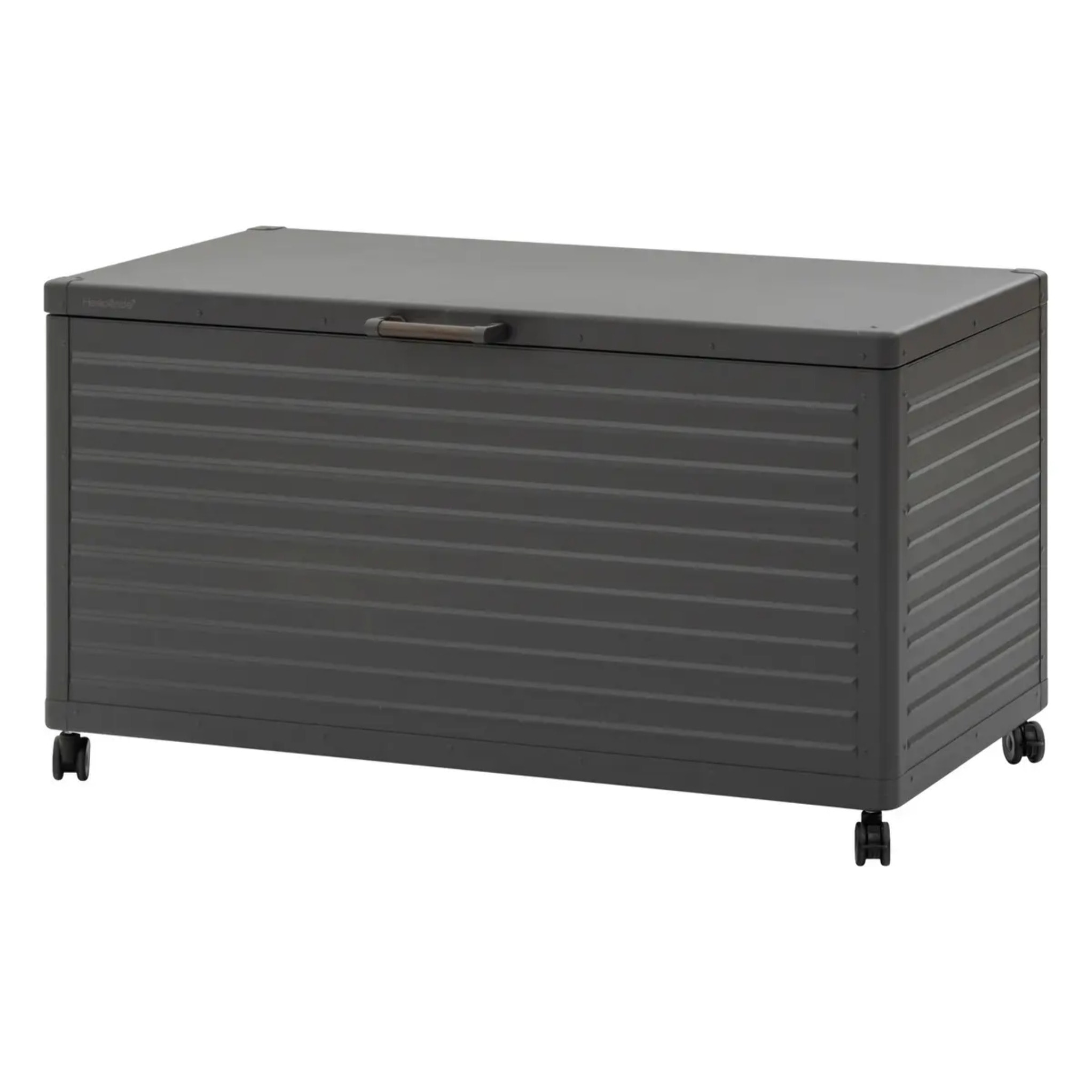 Coffre de rangement "Edenio" graphite M 141,6 x 72 x 78cm en aluminium 670 L