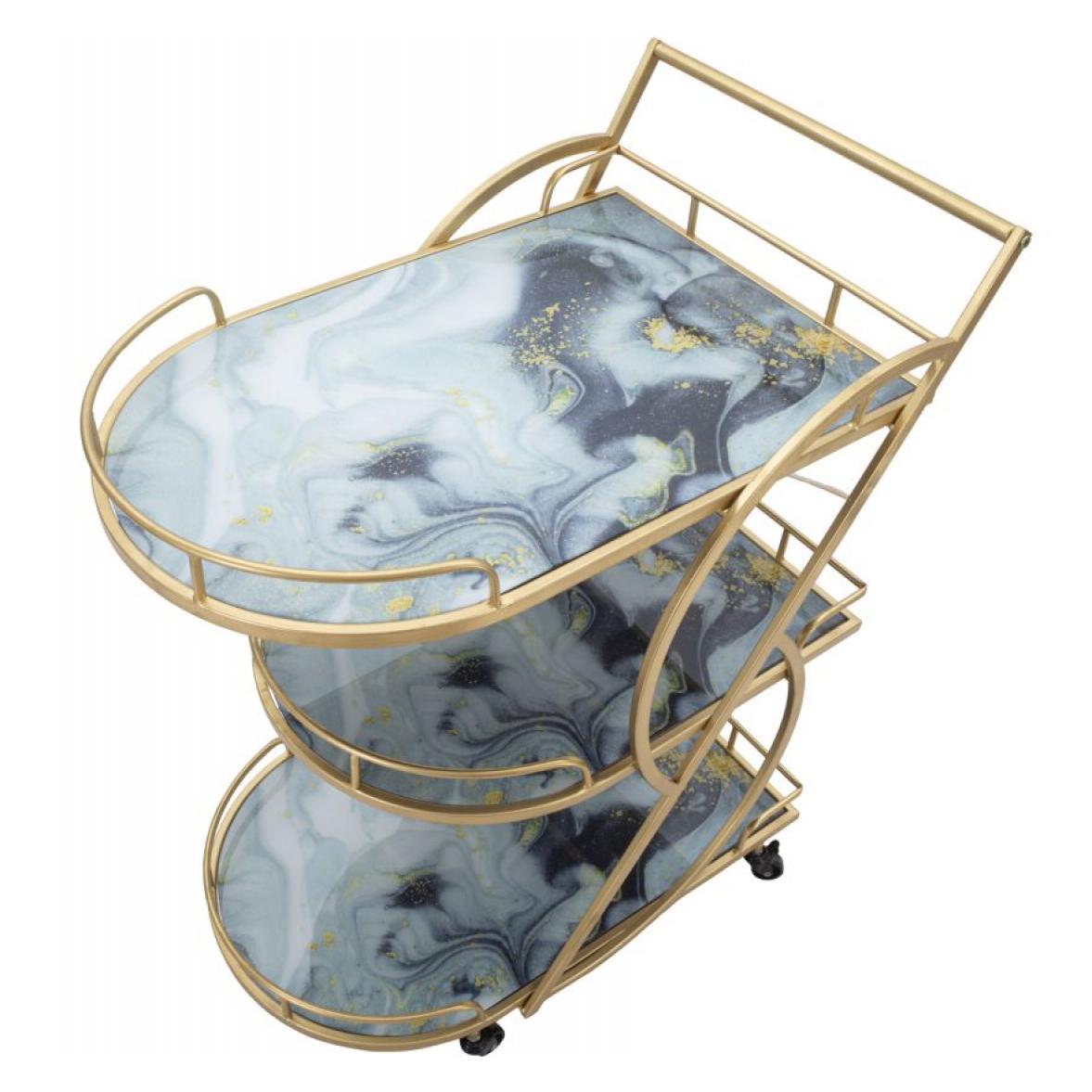 CARRELLO MARBLE GLASS MIX CHARME1921 MULTICOLORE