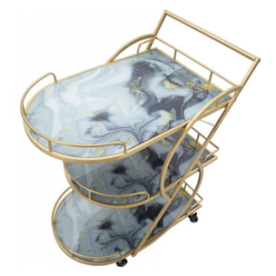 CARRELLO MARBLE GLASS MIX CHARME1921 MULTICOLORE