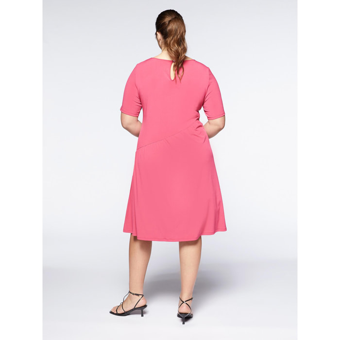 Fiorella Rubino - Vestido en tejido de punto - Fuchsia