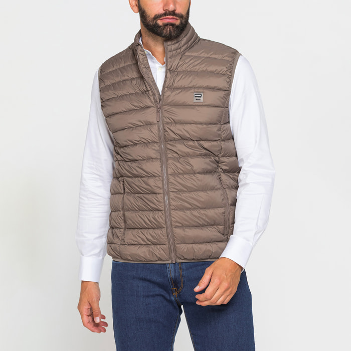 GILET ANTIVENTO ULTRALIGHT SMANICATO DA UOMO