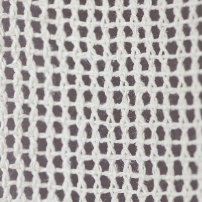 Moustiquaire de porte esprit bohème - Ecru