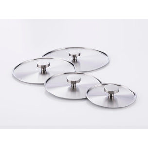 Tapa de 20cm bones en acero inoxidable masterpro
