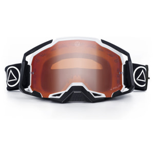 Gafas de Motocross y MTB Enduro Stone Negro y Blanco para hombre y mujer