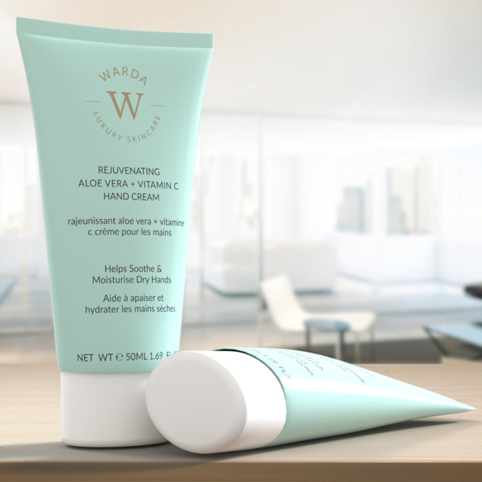 Crema de Manos Rejuvenecedora Aloe Vera+ Vitamina C 50ml