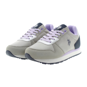 Sneakers U.S. Polo Assn. Argento-blu scuro