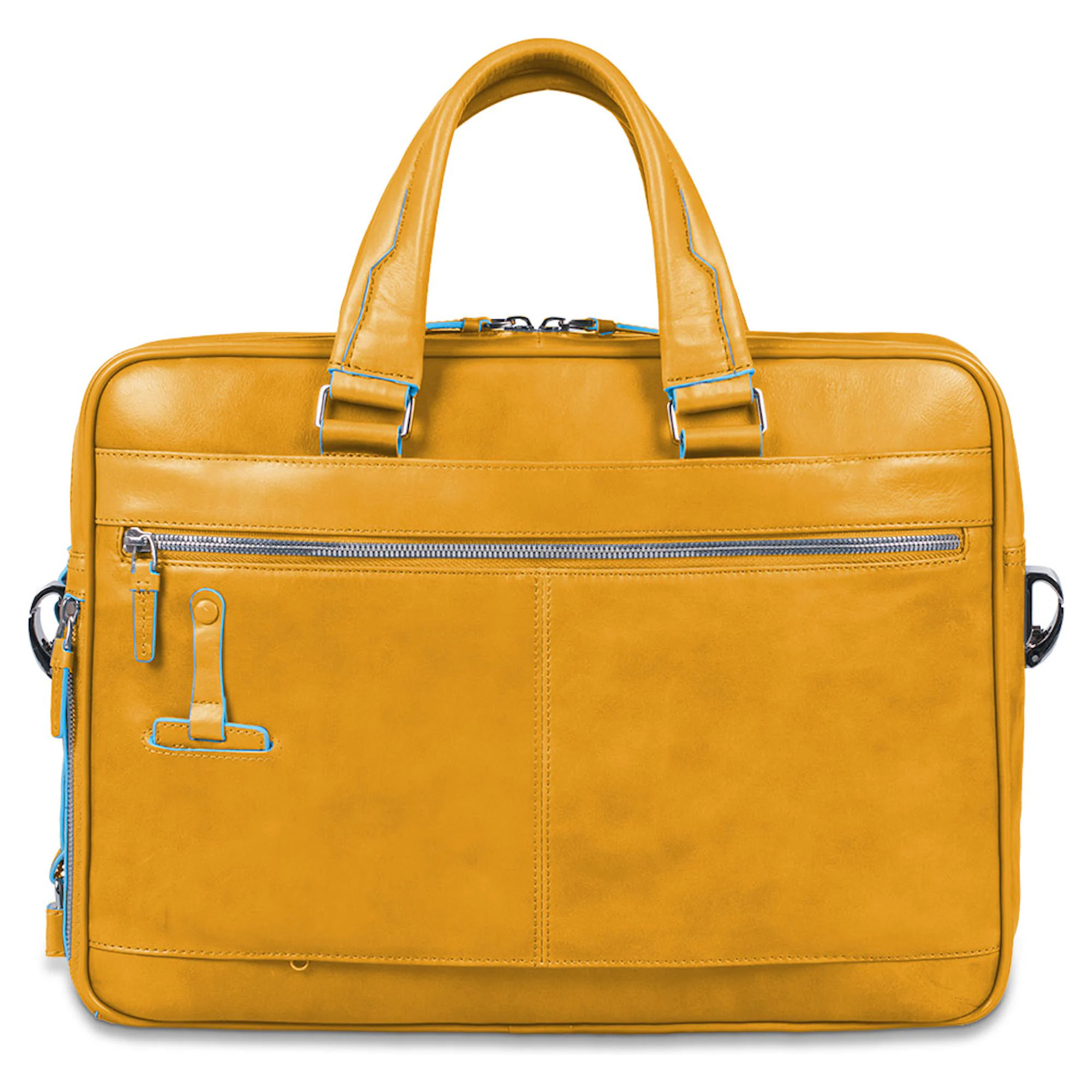 Piquadro Borsa porta pc e iPad®Pro 12,9 personalizzabile con protezione antiurto e tasca porta bottiglia