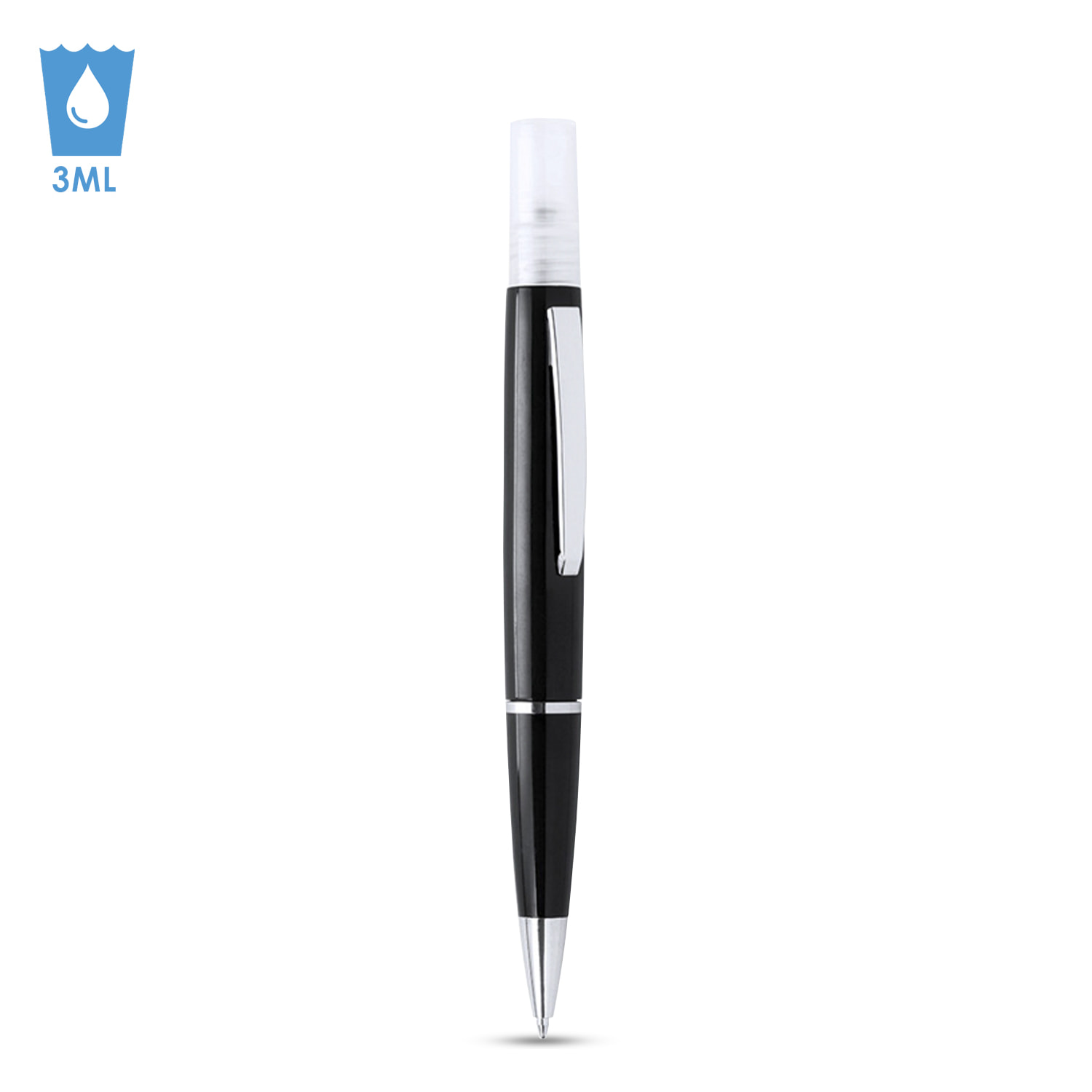 Penna igienizzante Tromix con spruzzatore ricaricabile integrato 3 Ml