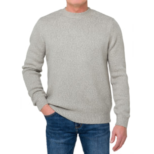 Maglia Alaska misto lana melange grigio