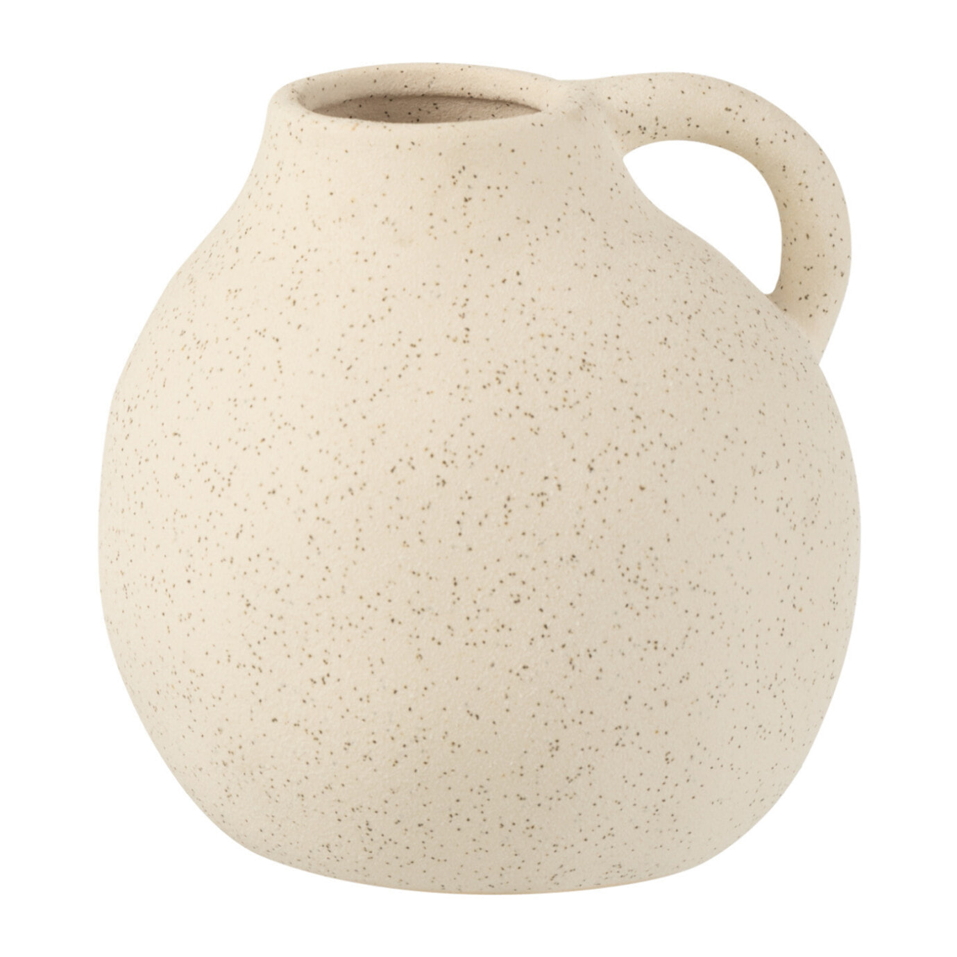 J-Line vase Cruche - céramique - beige - small - Ø 14.5 cm