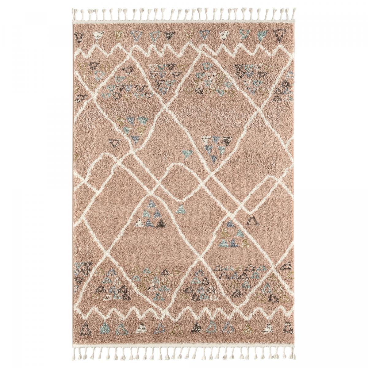 Tapis berbère tissé motif saharien MUJO