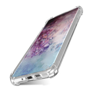 Coque Samsung Galaxy Note 10 Anti-Chocs avec Bords Renforcés en silicone Transparente