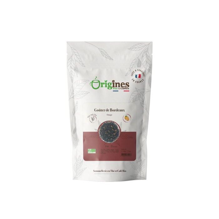 Thé Noir Bio Goûter de Bordeaux - Rwanda - Sachet 100g