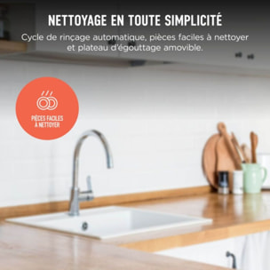 Machine à granita NINJA Slushi Max FS605 Granités, Cocktails Glacés, Milkshakes, 5 Programmes, 4,4 L, Maintien au Froid 12H