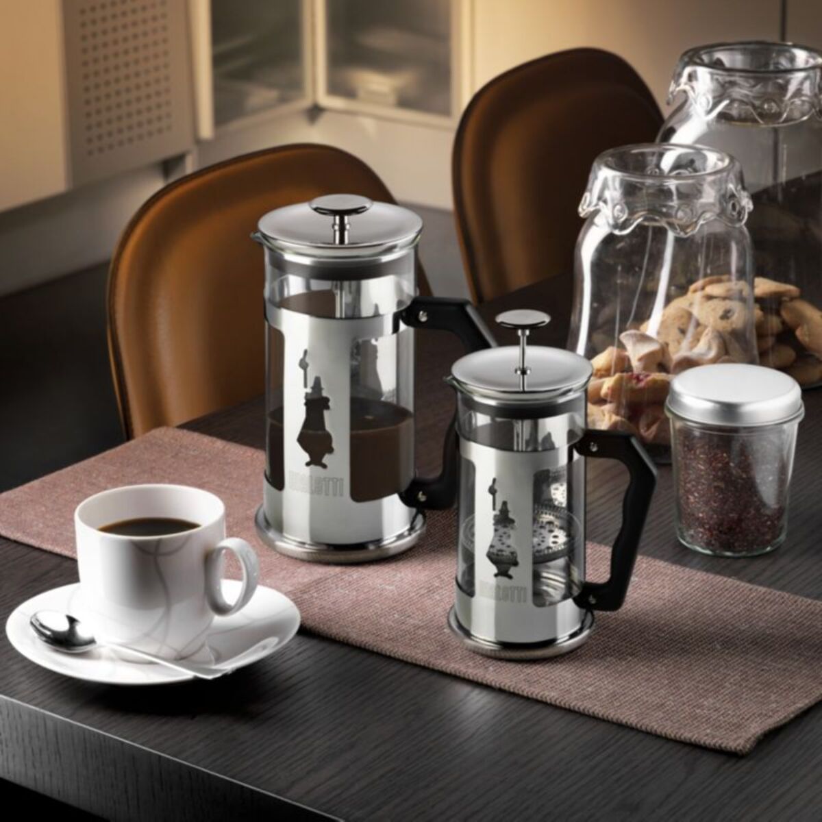 Cafetière à piston BIALETTI french press  Preziosa 0.350ml
