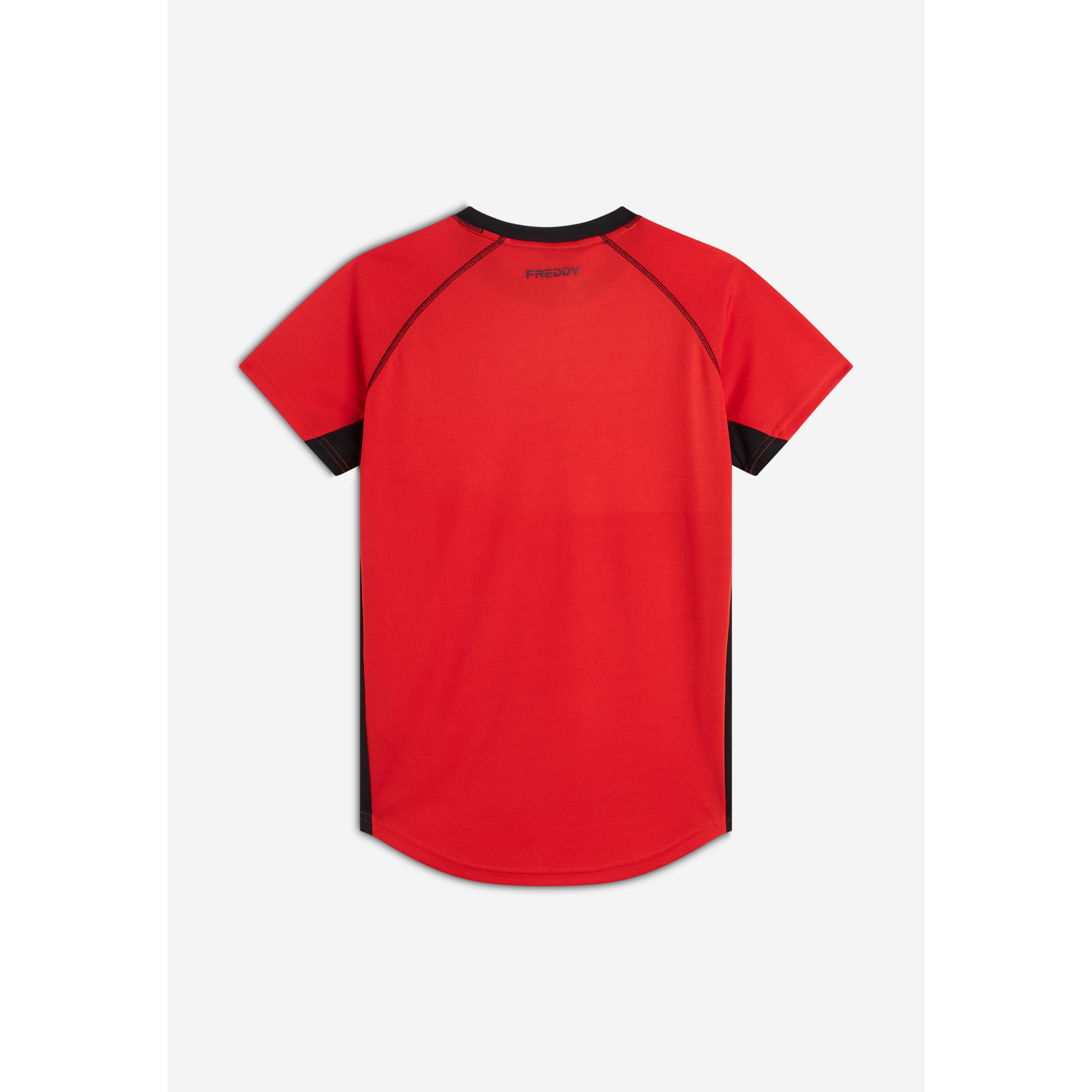 T-shirt sportiva da uomo maniche raglan inserti a contrasto