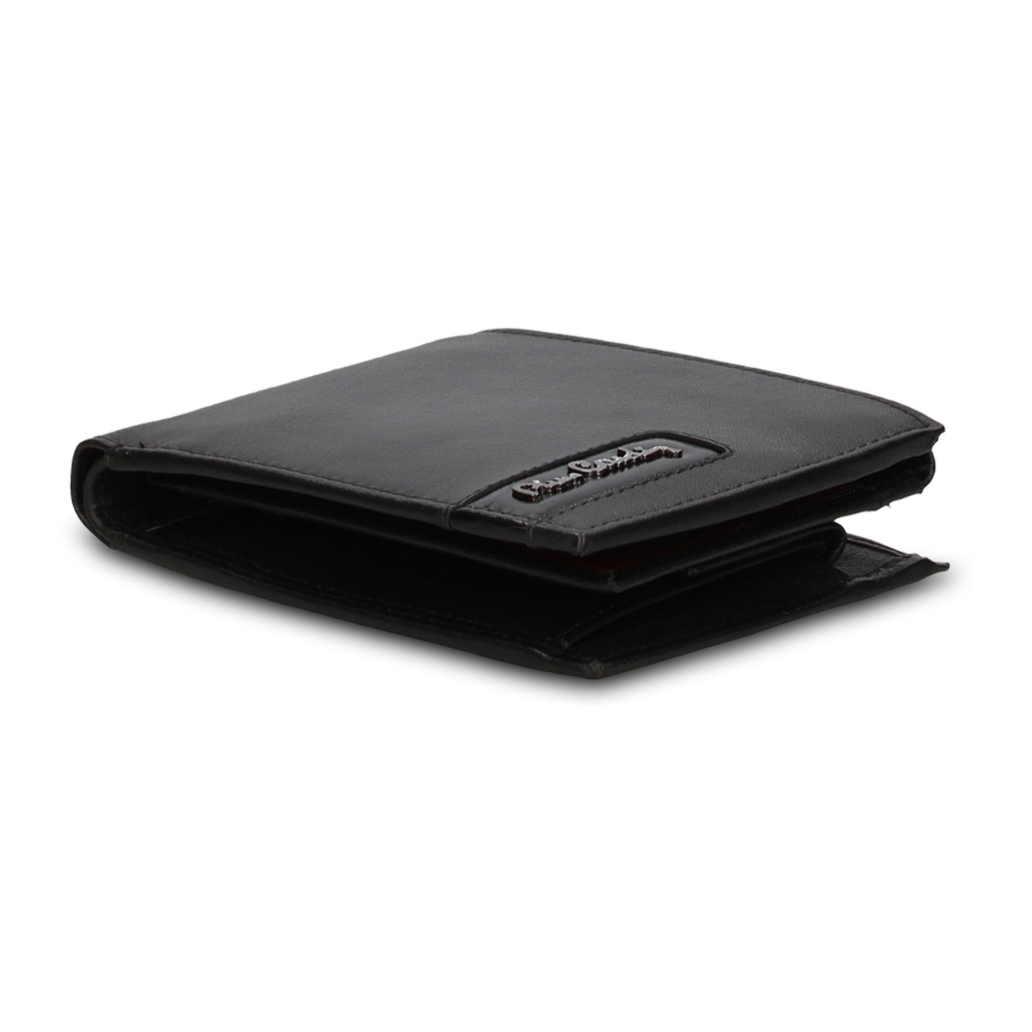 Portafoglio uomo in vera pelle - Modello Erebo Elite - Casual - 12.0 x 9.0 x 2.0 cm