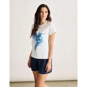 Camiseta Manga Corta Blanco - Clantor