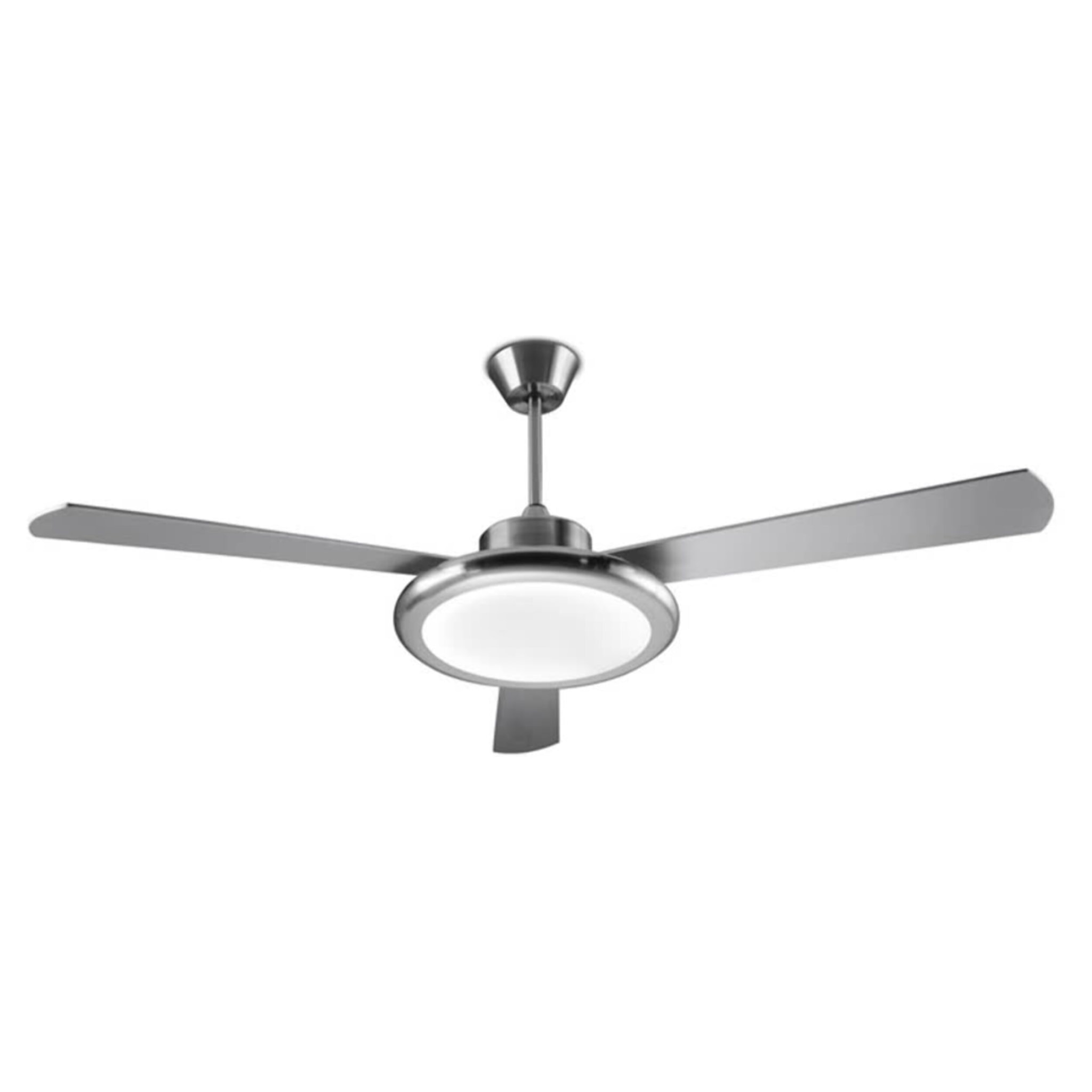 Forlight Ventilador de techo ip20 bahia led 24.4w blanco cálido - 3000k on-off níquel satinado w