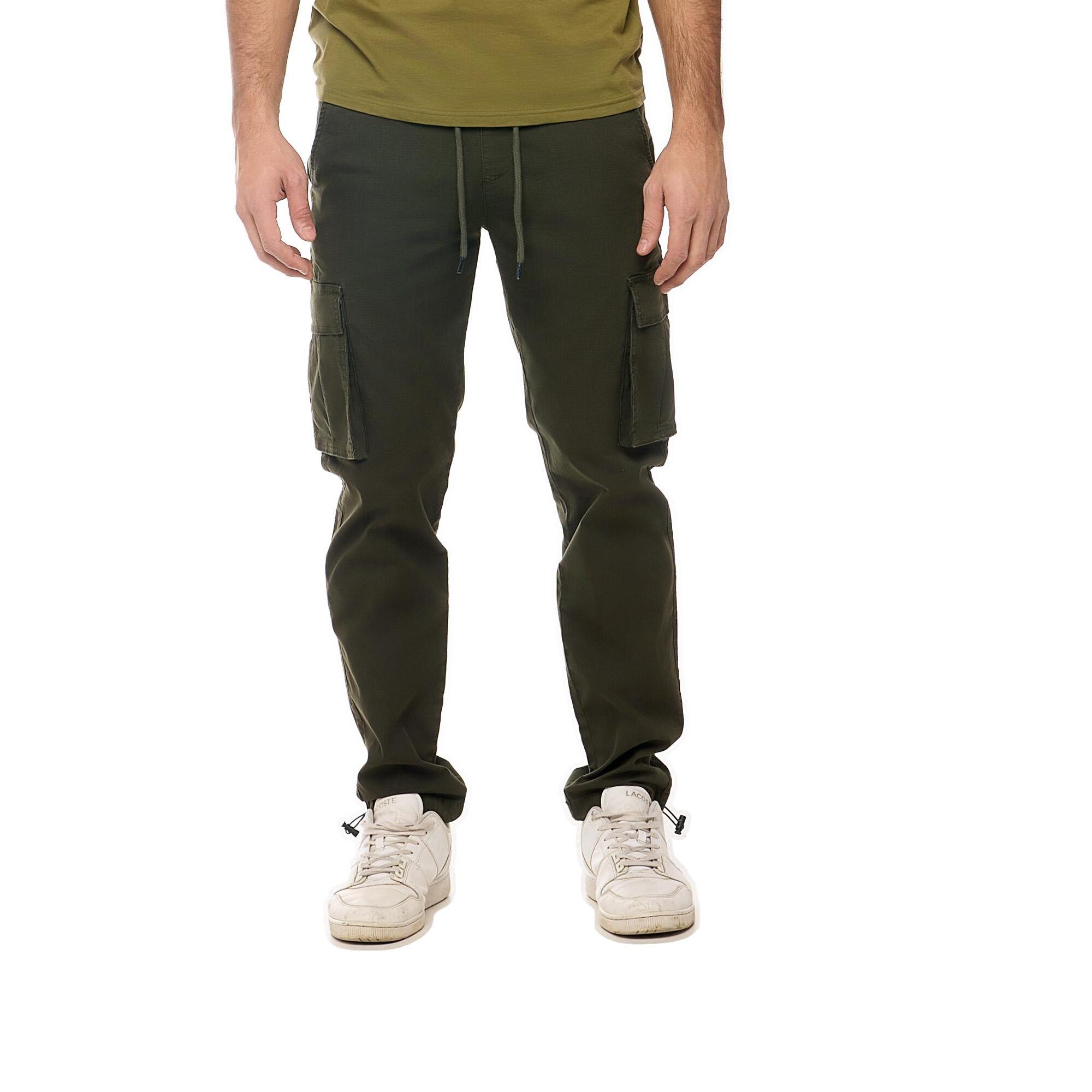 Pantaloni con tasconi uomo resistenti agli strappi Leone Timeless