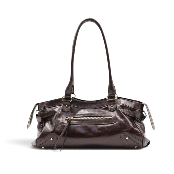 Borsa a Spalla Cheval Firenze Lenny Cioccolato