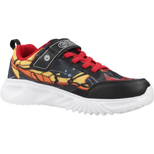 Zapatillas Niño de la marca GEOX  modelo J ASSISTER BOY NEGRO