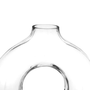 Vase "Circle" transparent H25,5cm