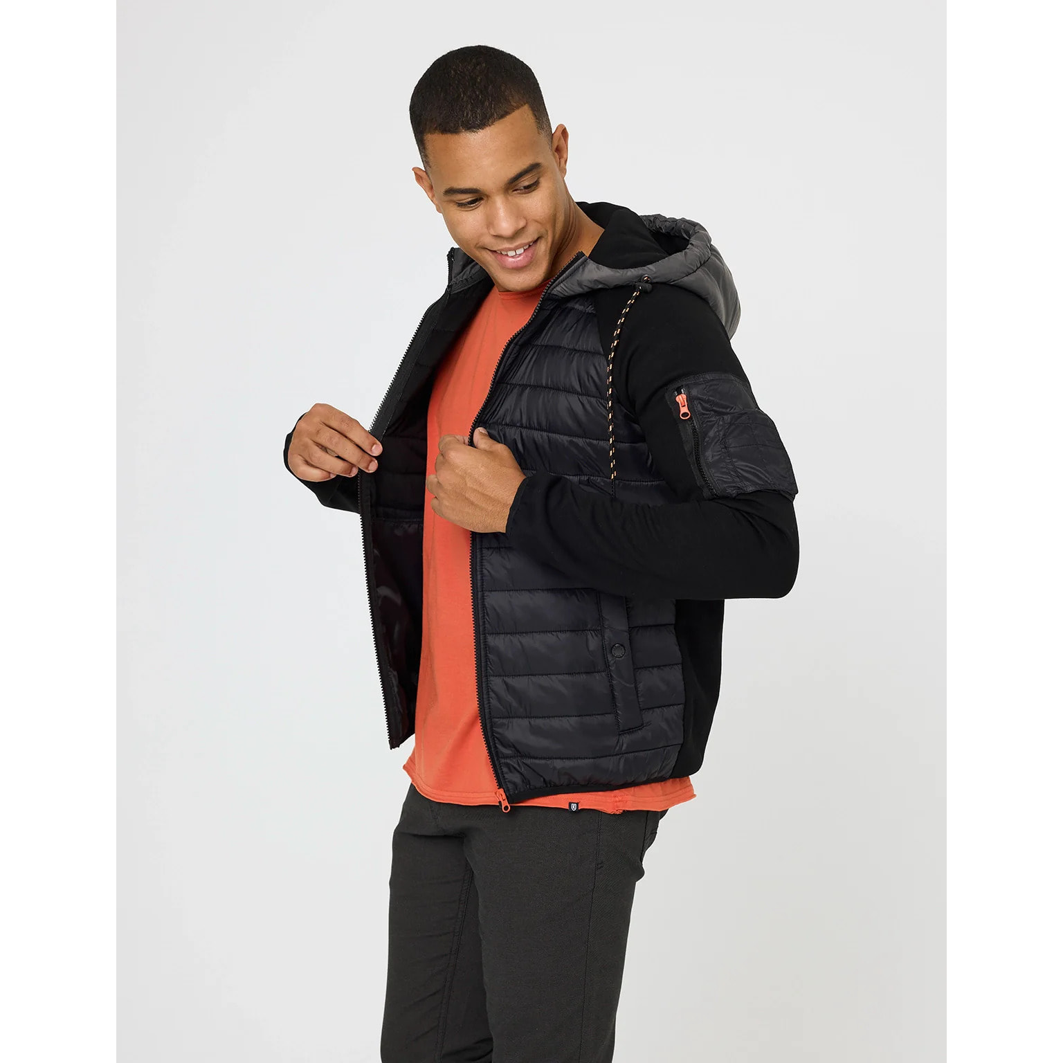 Chaqueta Plumas Negro - Richie