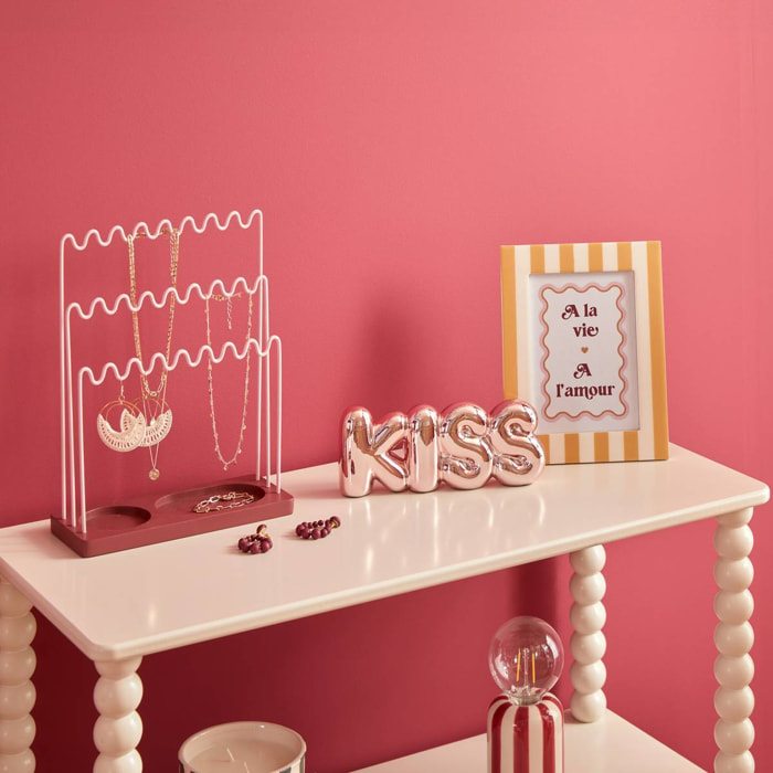 Porte-bijoux Cherie rouge 23x9,5cm