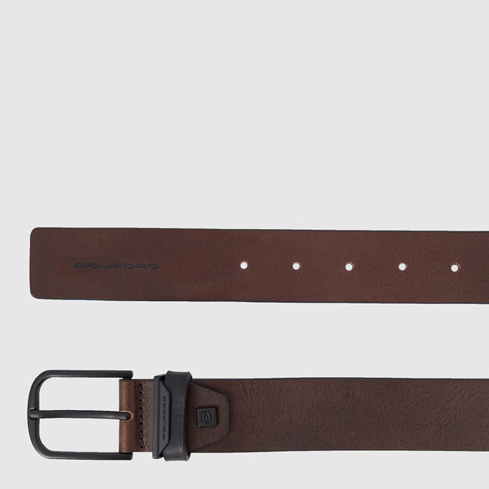 Piquadro Men’s belt with prong buckle
