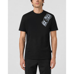 PHILIPP PLEIN Camiseta de cuello redondo y manga corta SKULL