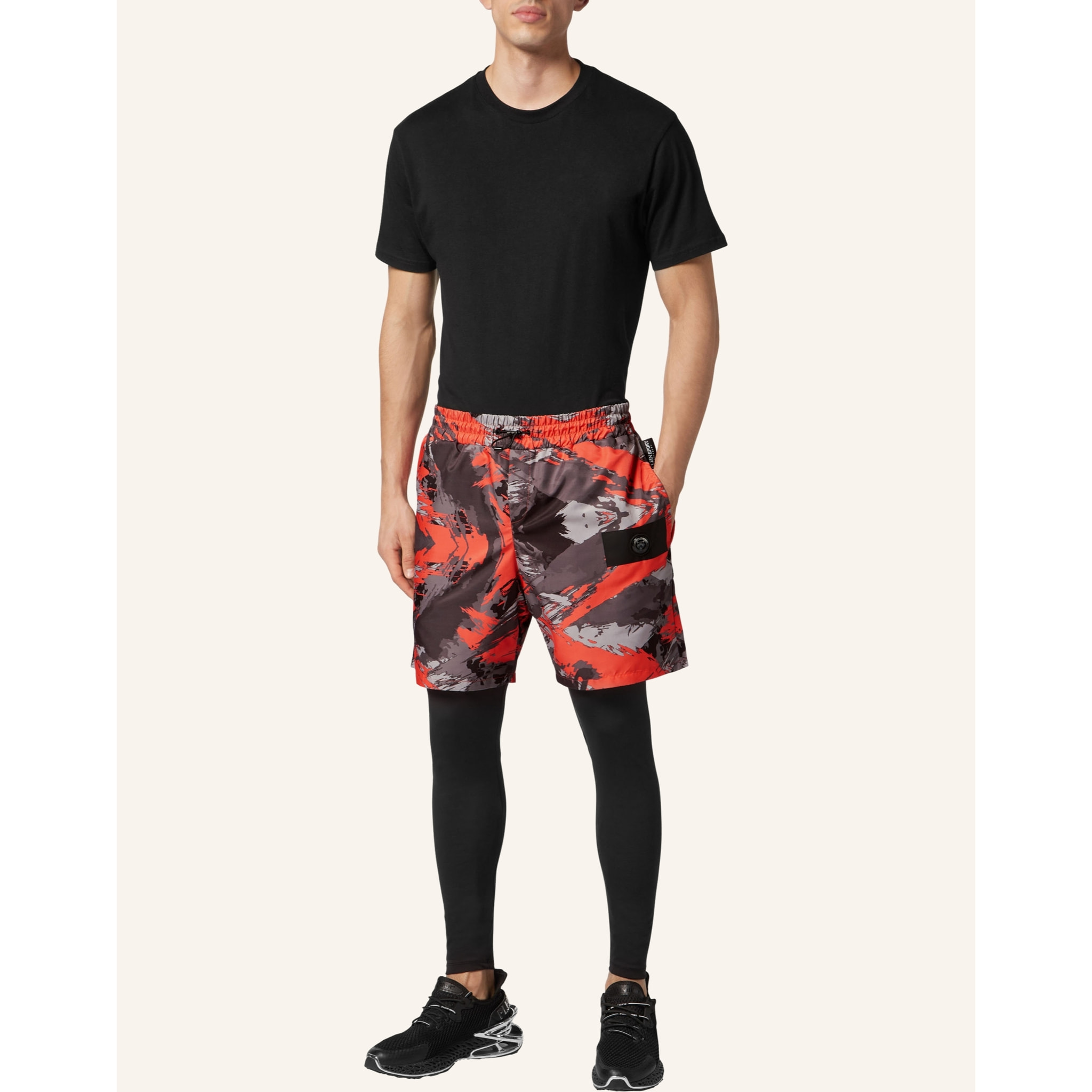 PLEIN SPORT Sweatpants CAMOUFLAGE