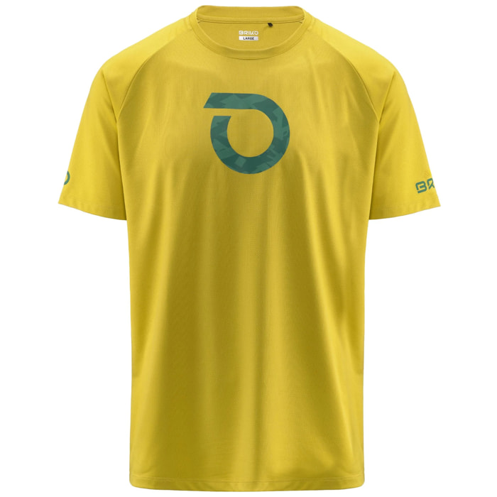 Briko - Maglie gioco, Uomo, Verde - Adventure Graphic Jersey
