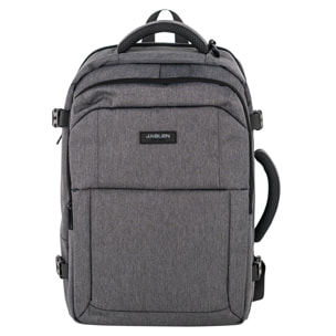 Mochila Viaje Cabina Jaslen Leeds Gris