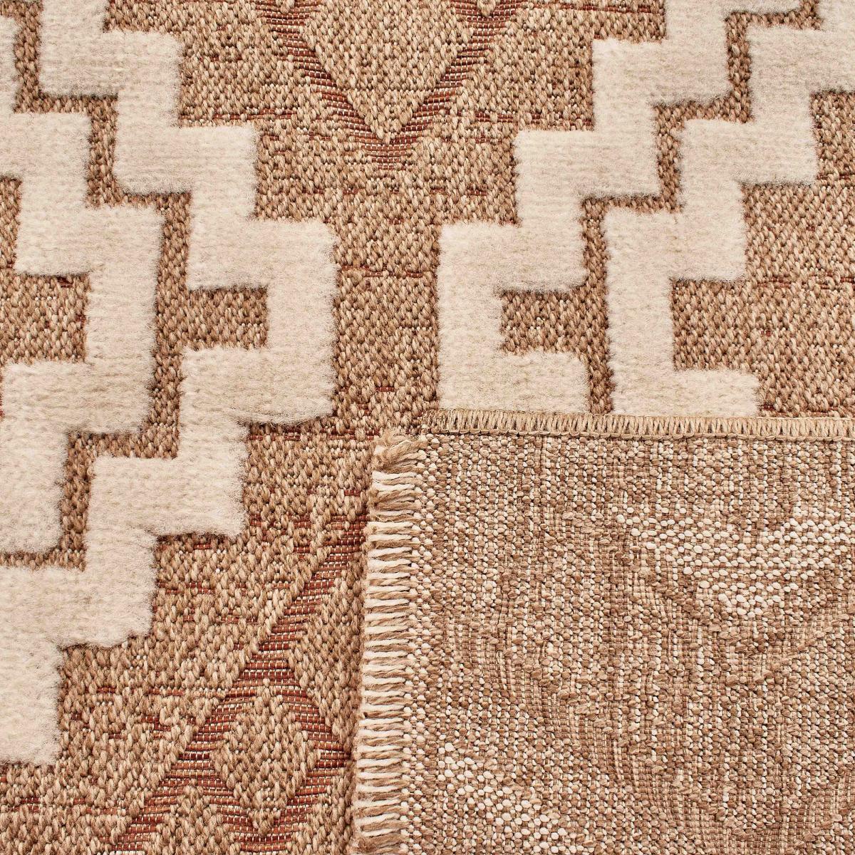 Tapis extérieur tissé kilim rectangle BUTA