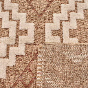 Tapis extérieur tissé kilim rectangle BUTA