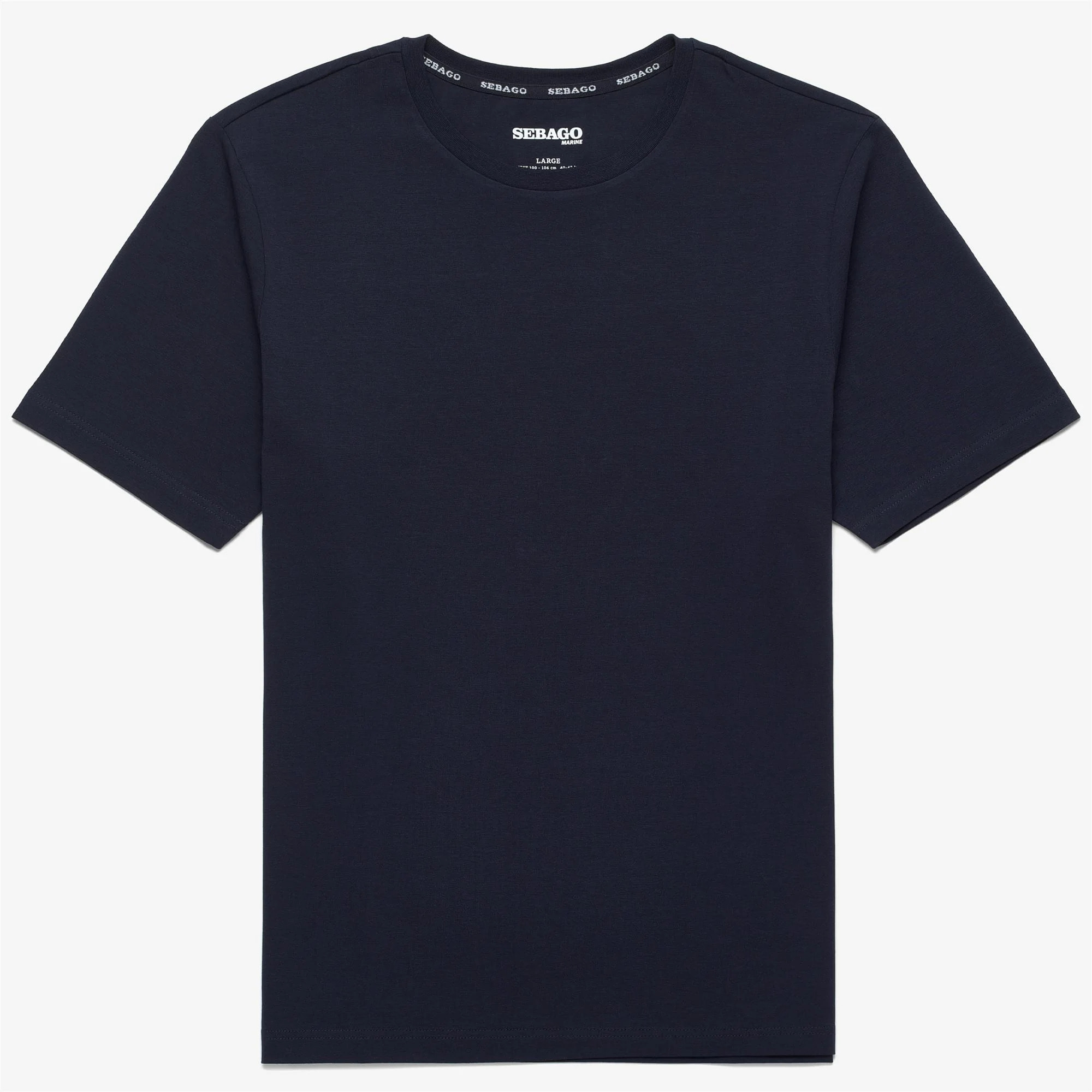 Sebago - T-Shirts & Top Uomo Donna Blu - Crew T_Shirt