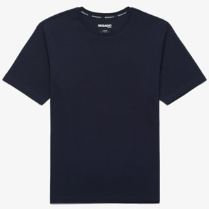 Sebago - T-Shirts & Top Uomo Donna Blu - Crew T_Shirt