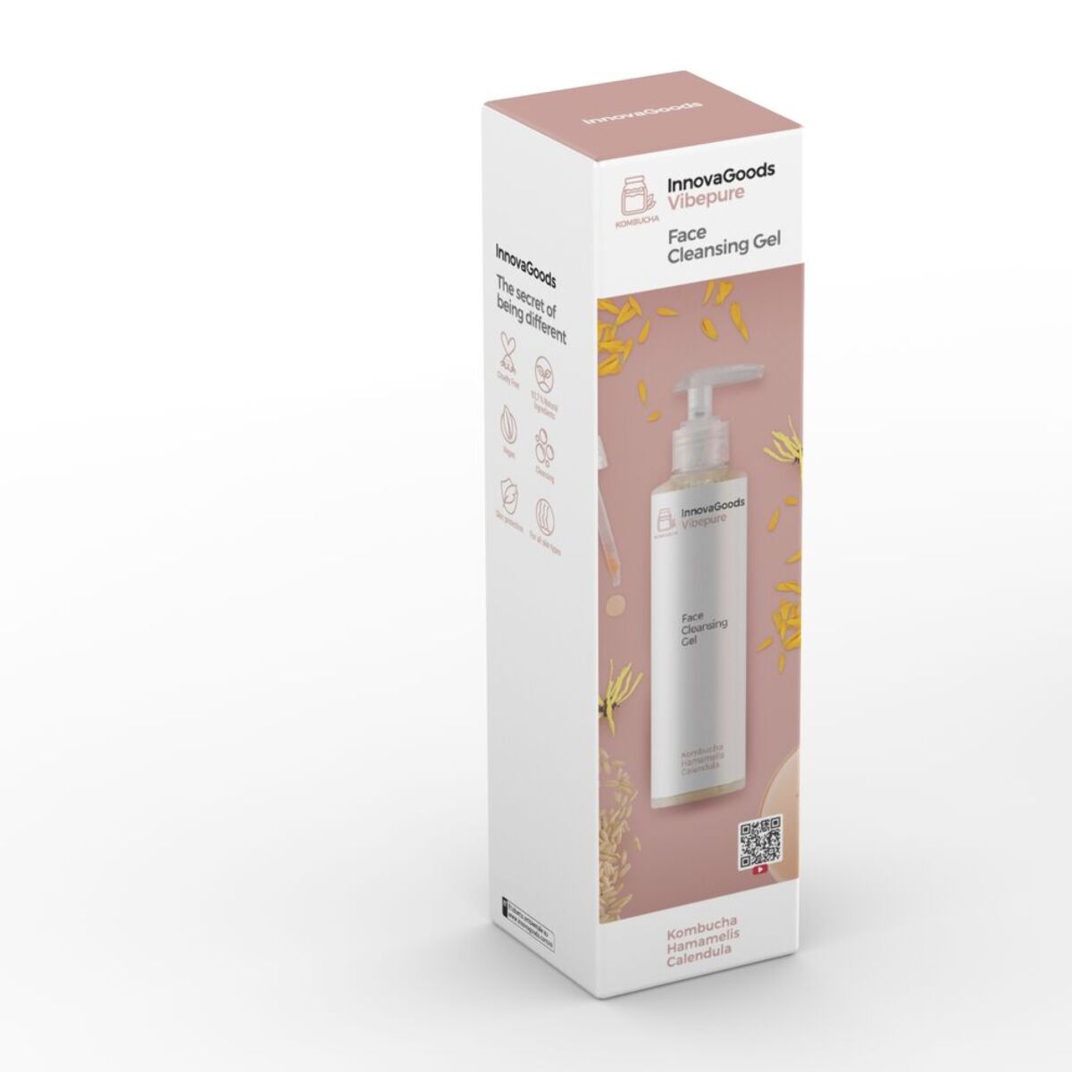 Gel nettoyant visage Kombucha Vibepure InnovaGoods 200 ml