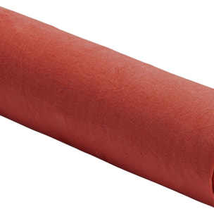 Drap Housse - Bonnet:40cm 100%lin LavÉ Paprika