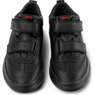 Zapatillas - CAMPER Pursuit - Negro - Piel lisa / Tejido técnico