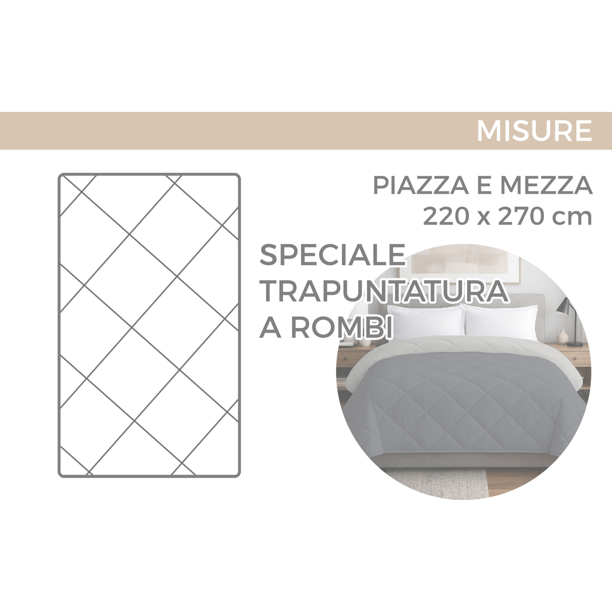 Trapuntino Estivo Leggero 100gr Ideale Primavera/ Estate Disegno Magnolia Azzurro