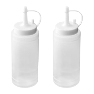 Ensemble de 2 Flacons souple de décoration Zenker