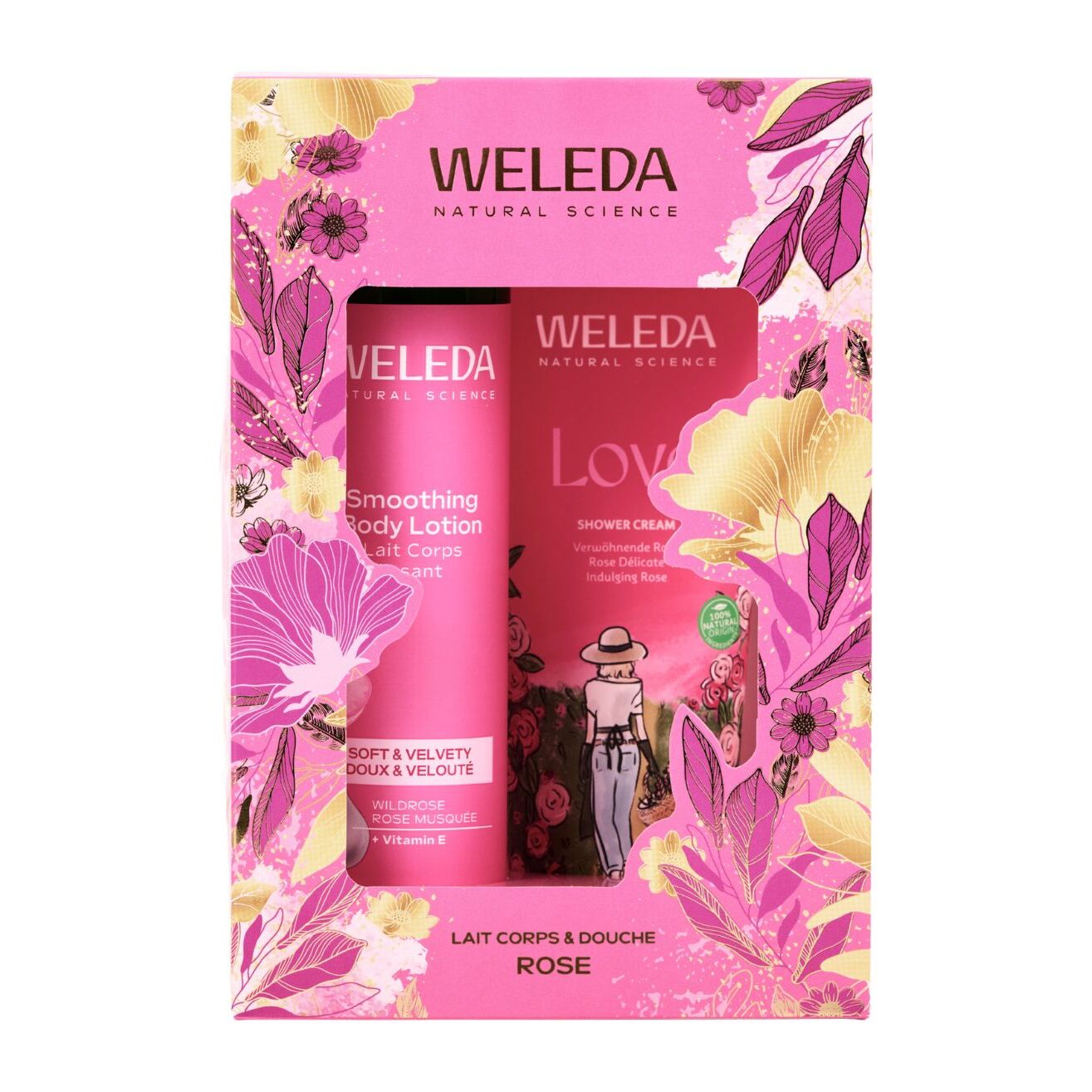 WELEDA - COFFRET NOEL CORPS ROSE 2026
