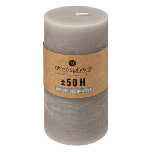 Bougie rustique gris 445g