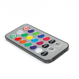 Boules multicolores lumineuses avec télécommande - lot de 5