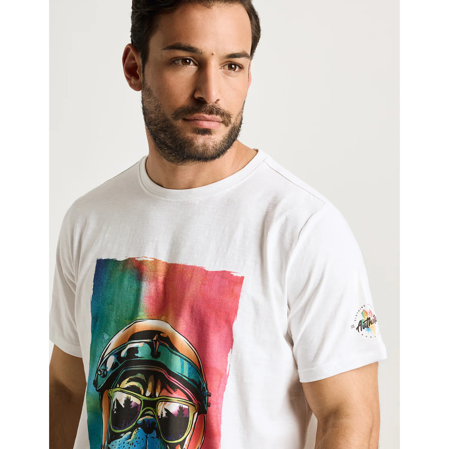 Camiseta Manga Corta Blanco - Rugusu