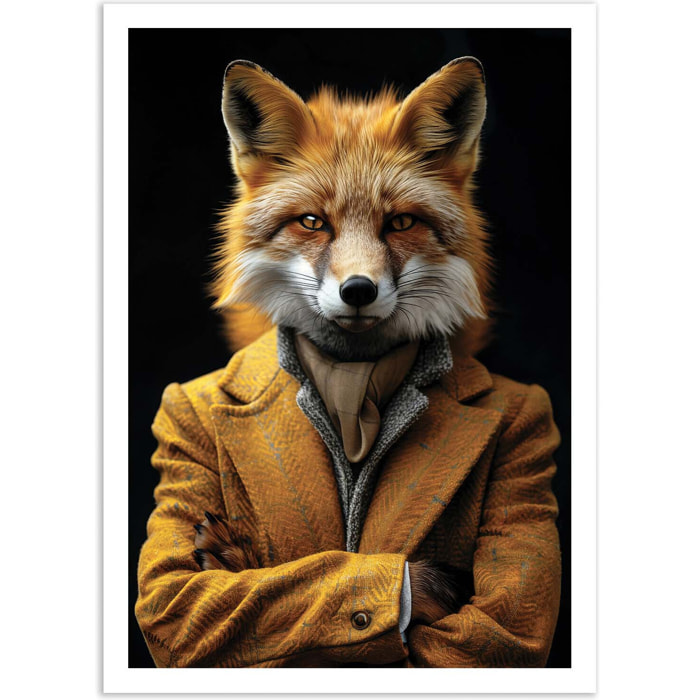 Affiche - Fox Wild Suits - Philippe Hugonnard
